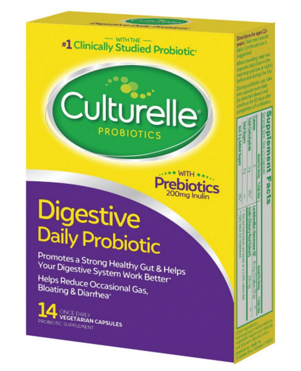 Culturelle Digestive Health Daily Probiotic Capsules