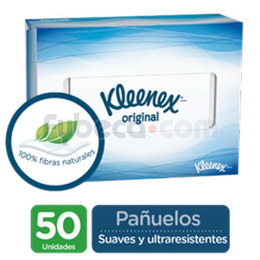 Panuelos Faciales Kleenex Kleenex Junior 3H X 50