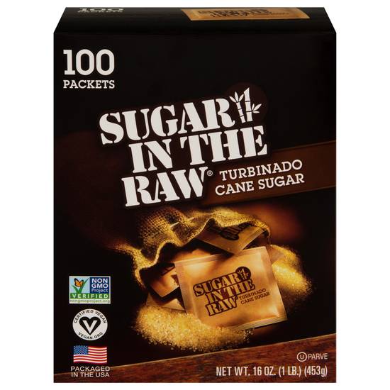 Sugar in the Raw Turbinado Cane Sugar (100 ct)