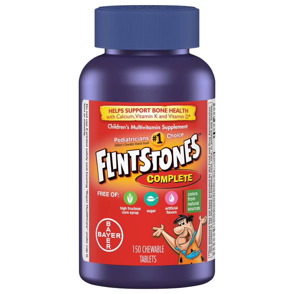 Bayer Flintstones Complete Children's Multivitamin Tablets (150 ct)