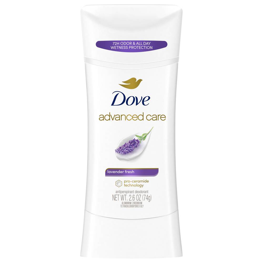 Dove Lavender Fresh Antiperspirant Deodorant (2.6 oz)