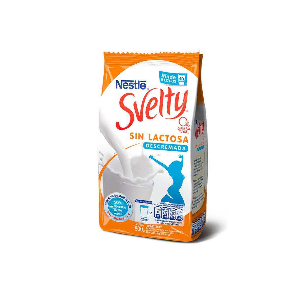 Leche Sin Lactosa  SVELTY