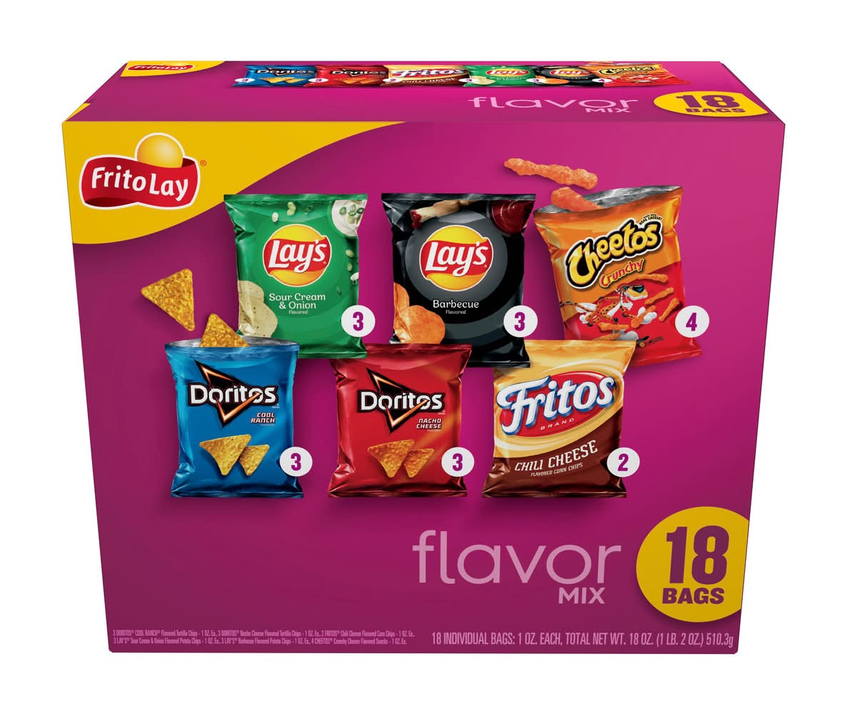 Frito-Lay Snack Mix Variety pack (18 x 1 oz)