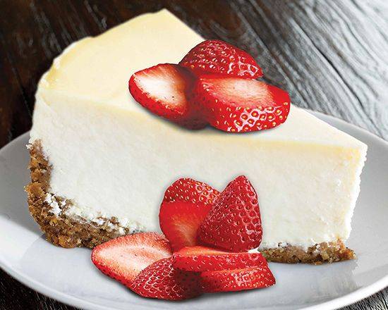 Strawberry-topped Cheesecake