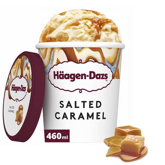 Crème glacée caramel beurre salé HÄAGEN-DAZS en pot 400g