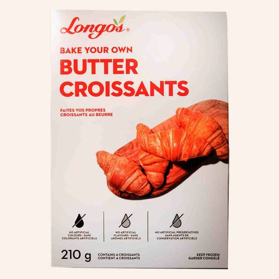 Longo's Croissant 4pk (210g)