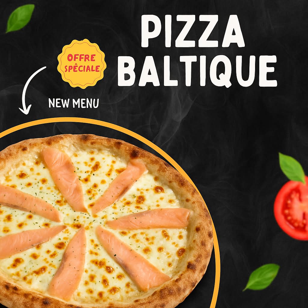Pizza Baltique 🍣