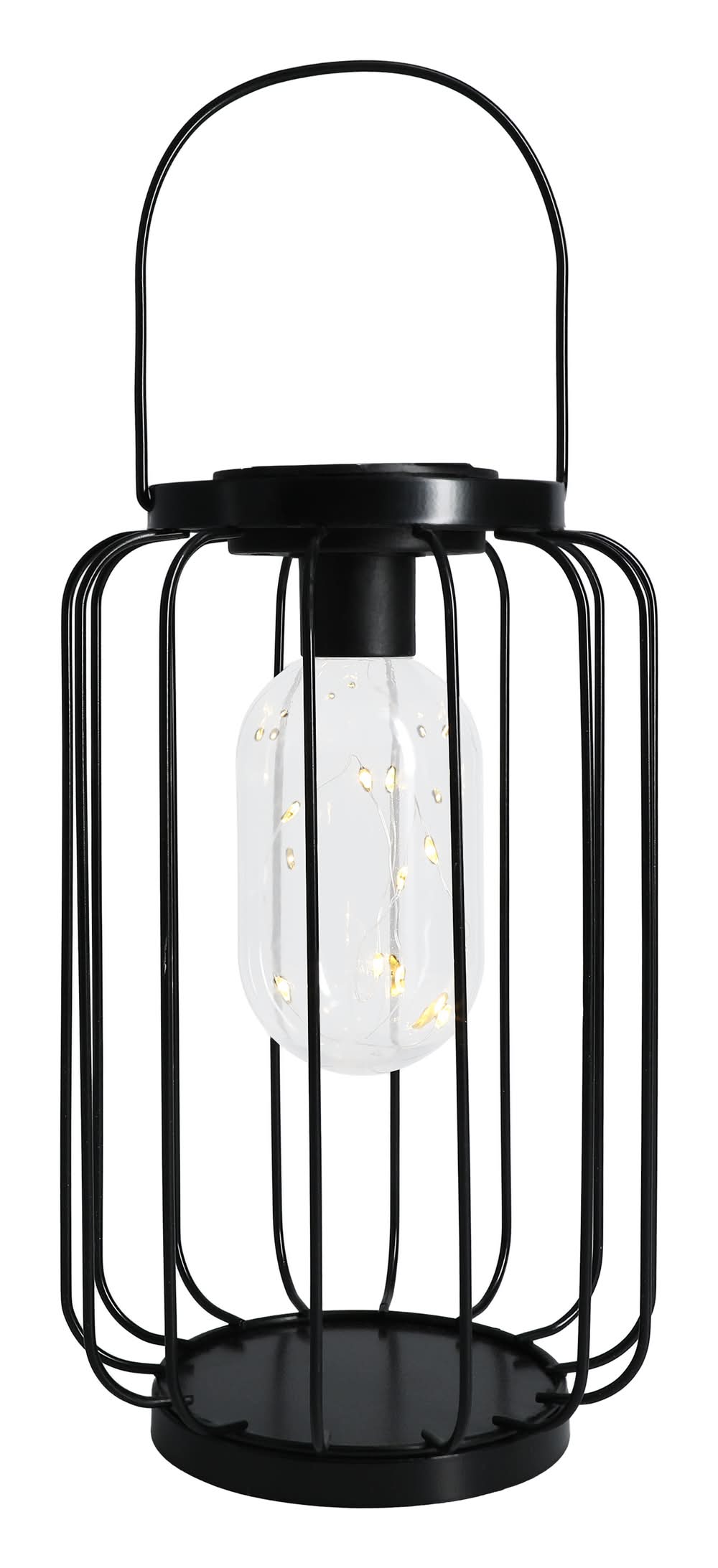 Solar Powered Metal Lantern