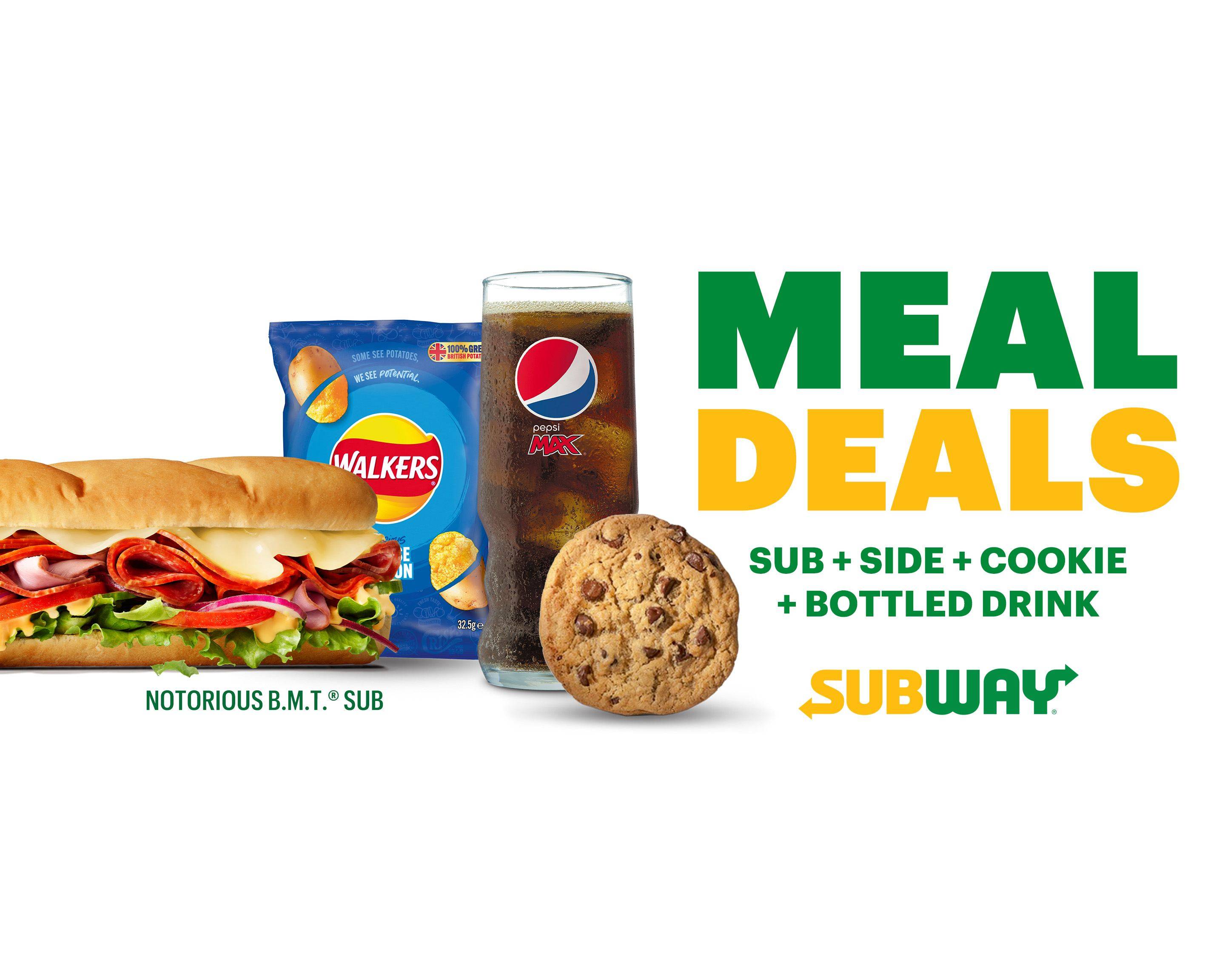 Buy anything off the new Subway Series Menu and get a free 6 inch sub the  following day - Rewards Members @ Subway