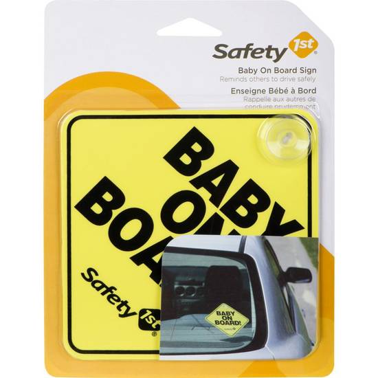 Safety First Baby on Board Sign (1 unit)
