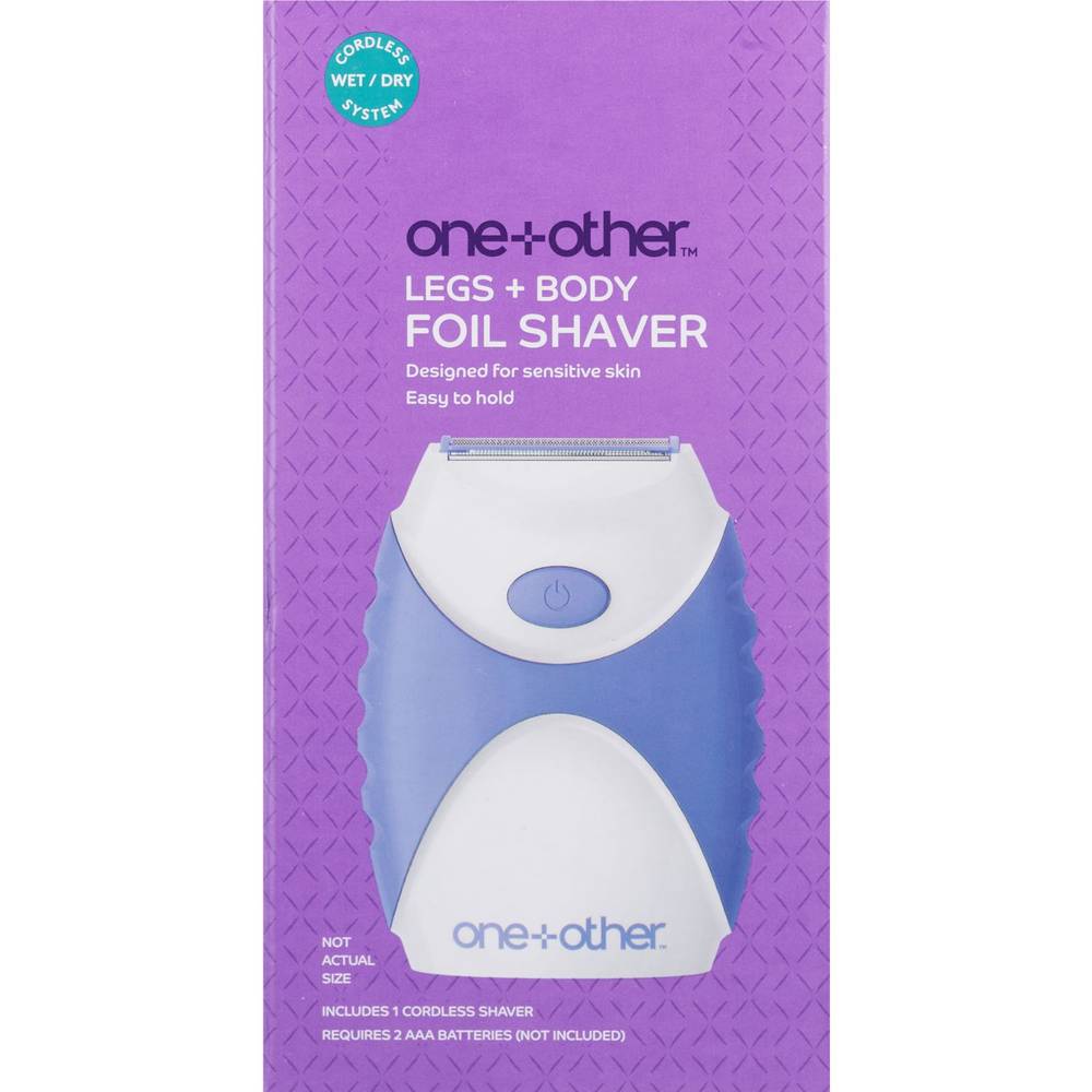 one+other Foil Shaver for Legs & Body
