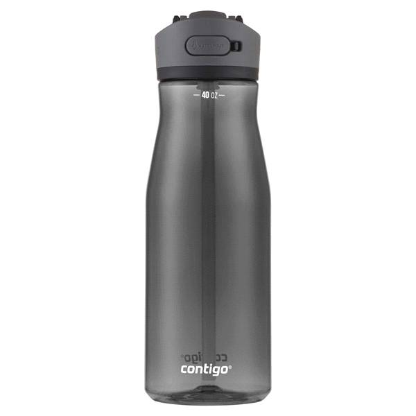 Contigo Ashland 2.0 Tritan Water Bottle With Autospout Lid, Licorice (40 oz)
