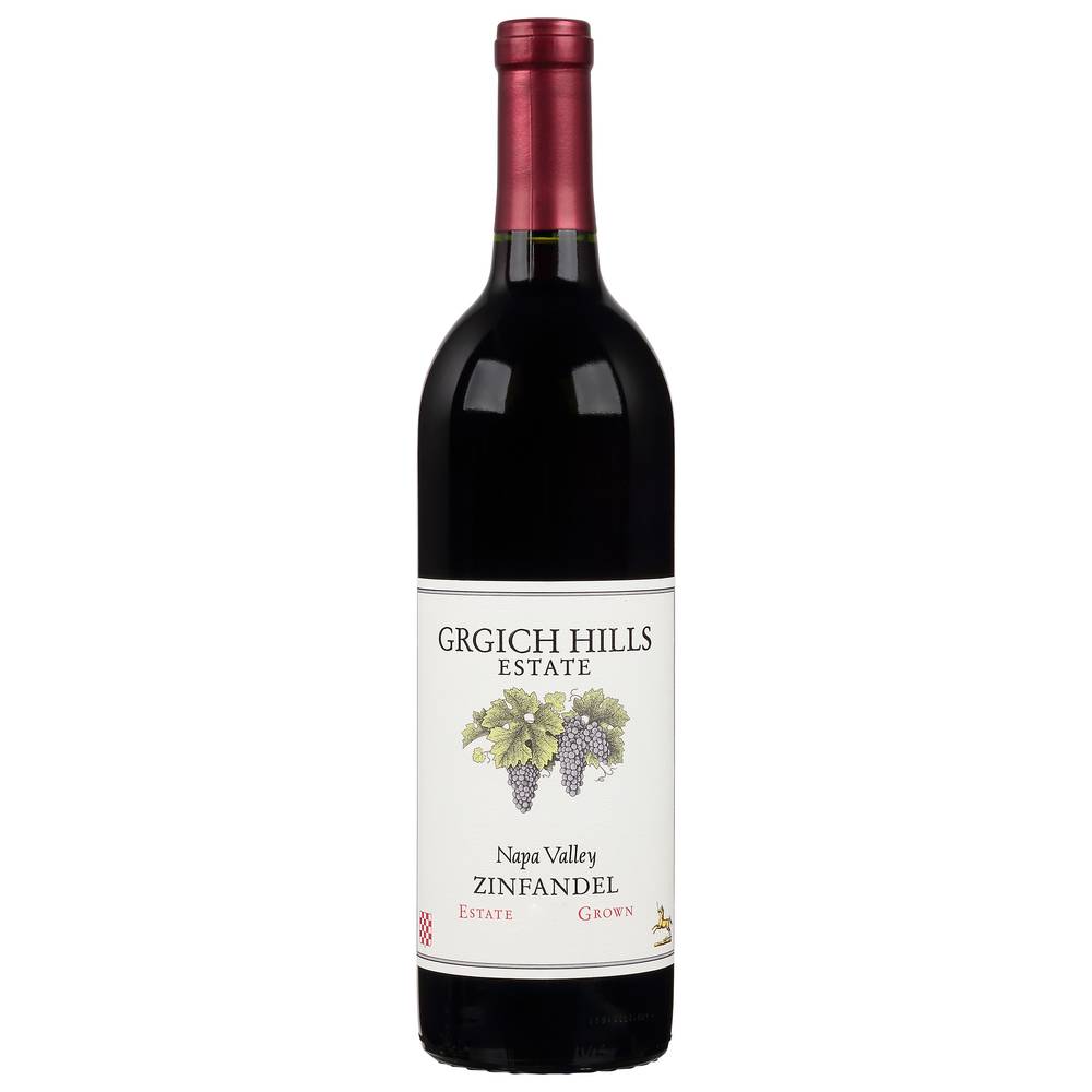 Grgich Hills Estate Napa Valley Zinfandel Wine 2018 (750 ml)