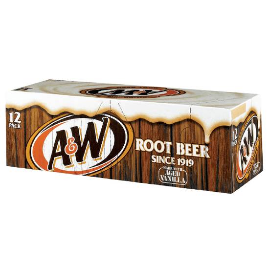 A&W 12oz Can 12-Pack