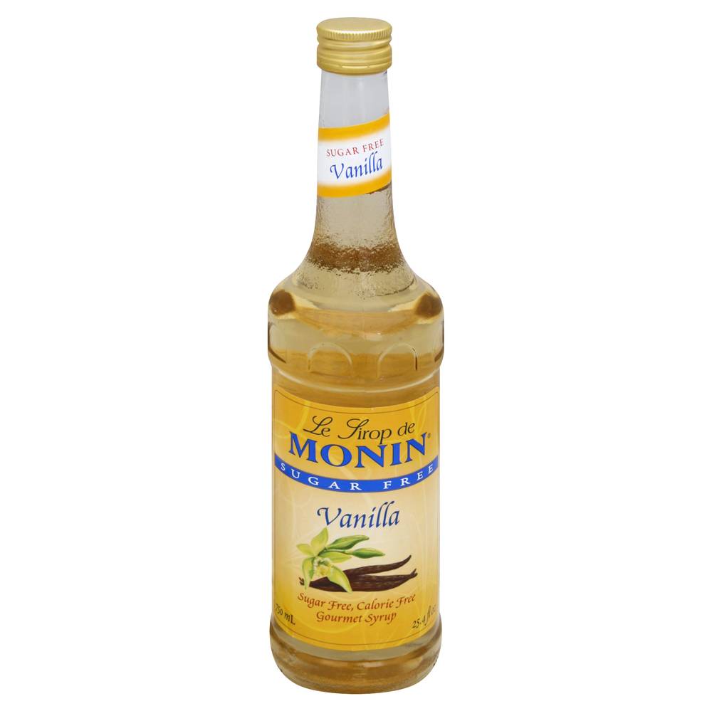 Monin Sugar Free Vanilla Syrup (25.4 fl oz)