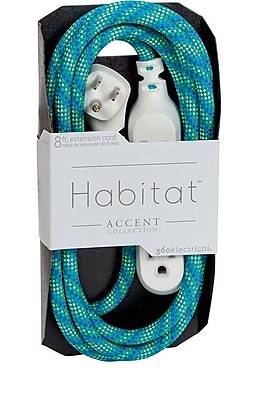 360 Electrical Habitat Braided Extension Cord (8 ft)