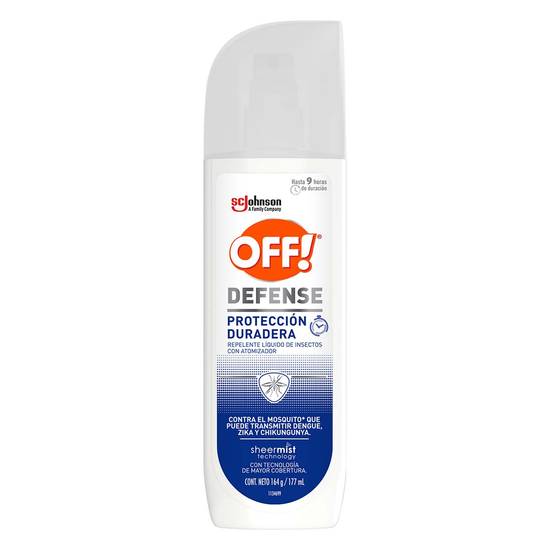 Off! repelente de insectos (spray 177 ml)
