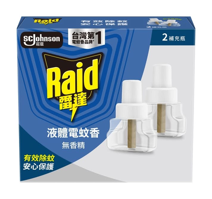 雷達薄型液體電蚊香重裝-無香精無染料-41mlx2 <41ml毫升 x 2 x 1Set組>