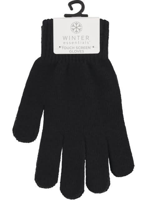 Adult Soft Texting Gloves, 1 Pr, Assorted