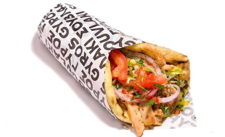 Light Chicken Gyros Wrap