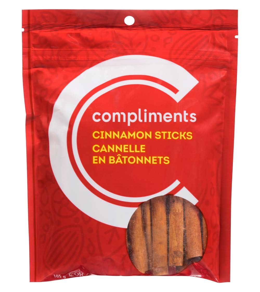 Compliments cannelle en bâtonnets - cinnamon sticks