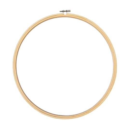 Loops & Threads Wooden Embroidery Hoop