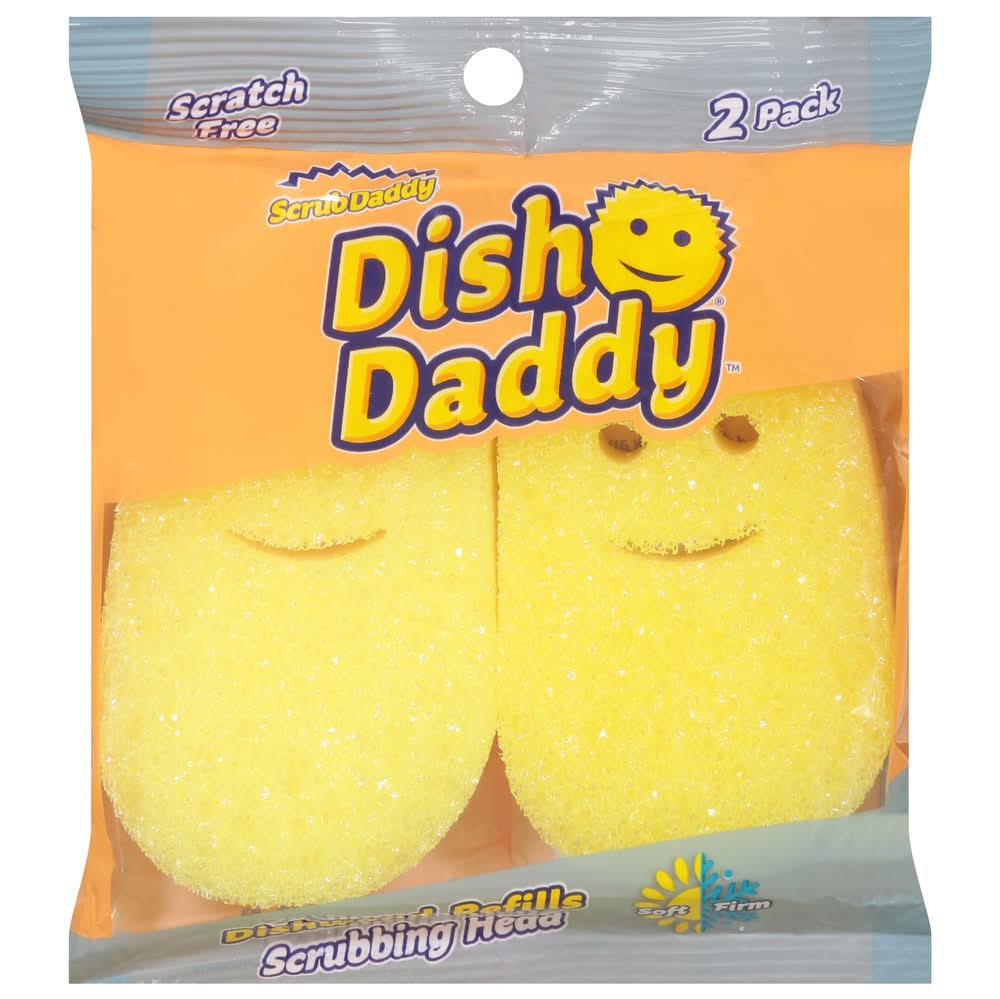 Scrub Daddy Dish Daddy Scratch Free Dishwand Refills (2 ct)