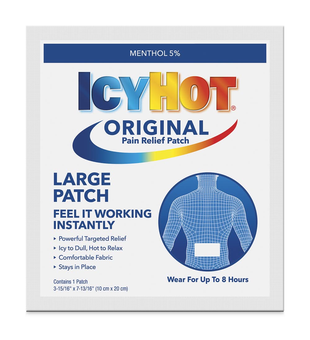 Icy Hot Extra Strength Pain Relief Back Patch (1.1 oz)