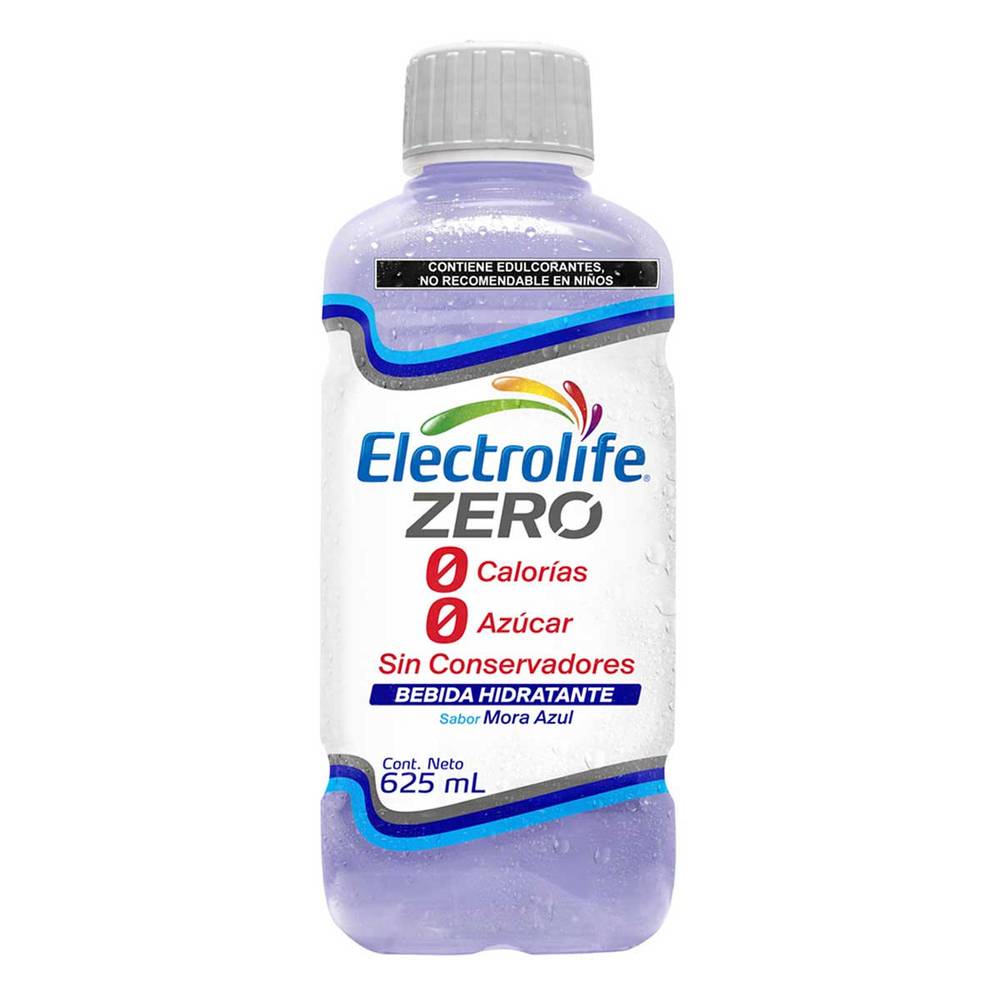 Electrolife · Suero zero, mora azul (626 ml)