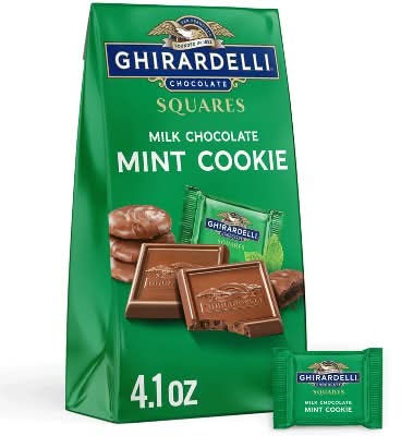 Ghirardelli Milk Chocolate Candy Mint Cookie (4.1 oz)