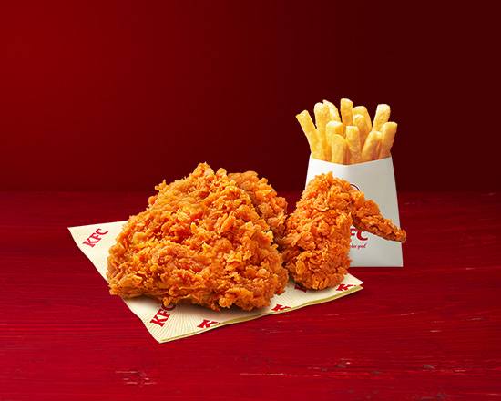 レッドホットチキンセット（ドリンク無し） Red Hot Chicken Combo