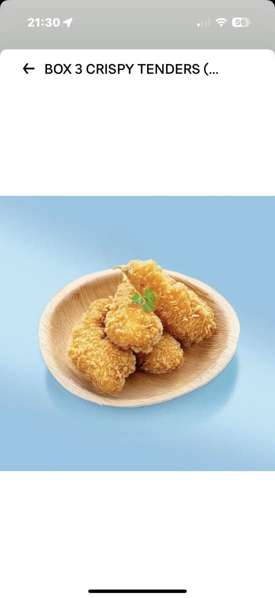 Tenders x3
