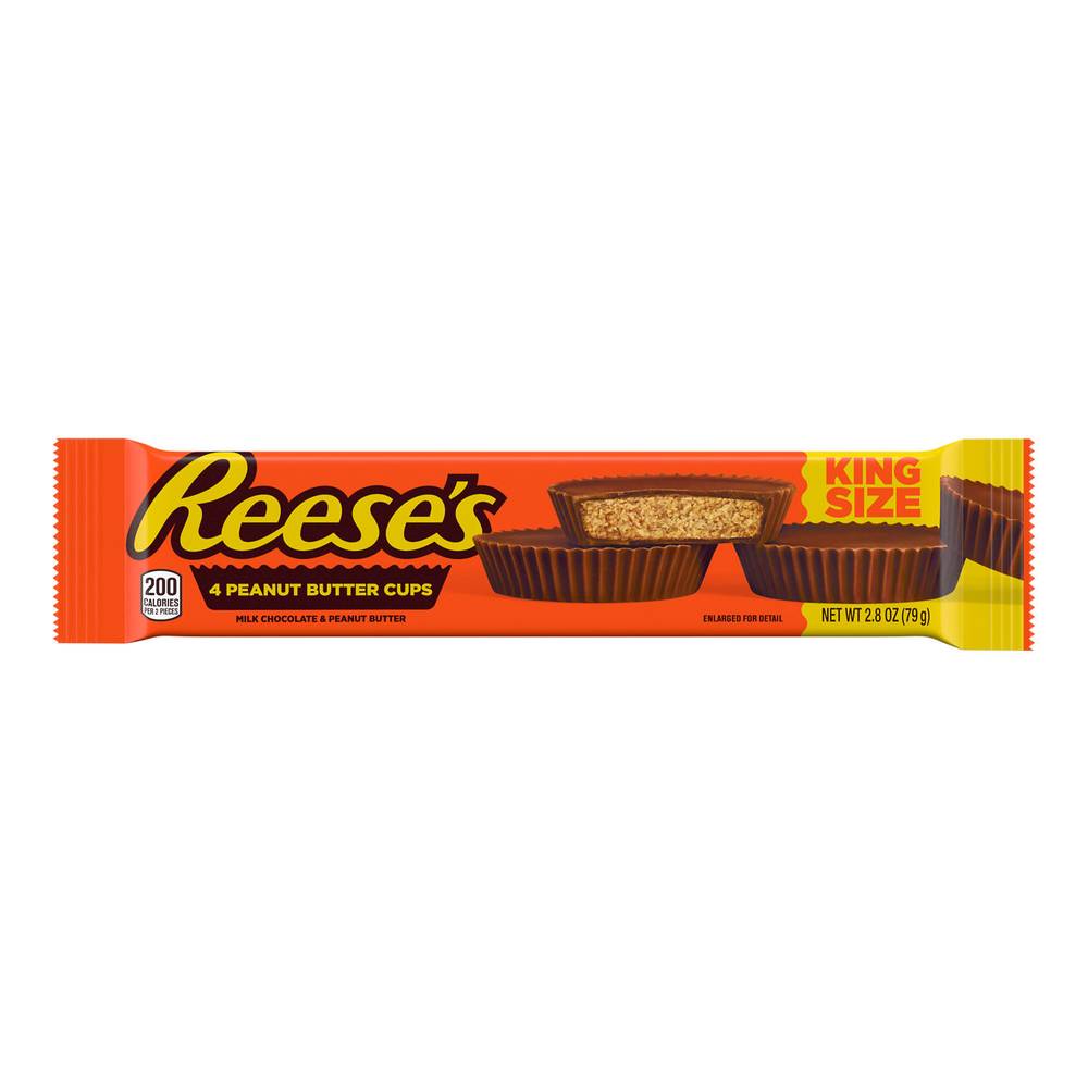 Reese's Milk Chocolate Cups Candy, Peanut Butter (2.8 oz, 4 ct)