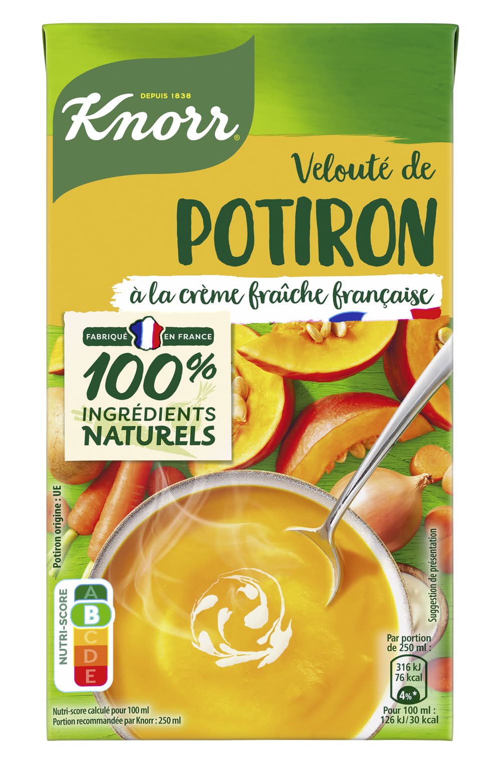 Knorr - Soupe velouté de potiron (330ml)