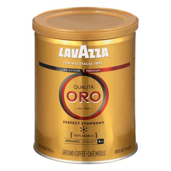 Lavazza Qualita Oro Perfect Symphony Aromatic Ground Coffee (8.8 oz)