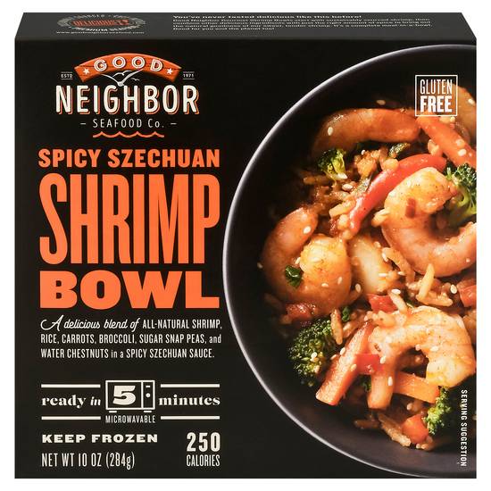Good Neighbor Seafood Co. Spicy Szechuan Shrimp Bowl
