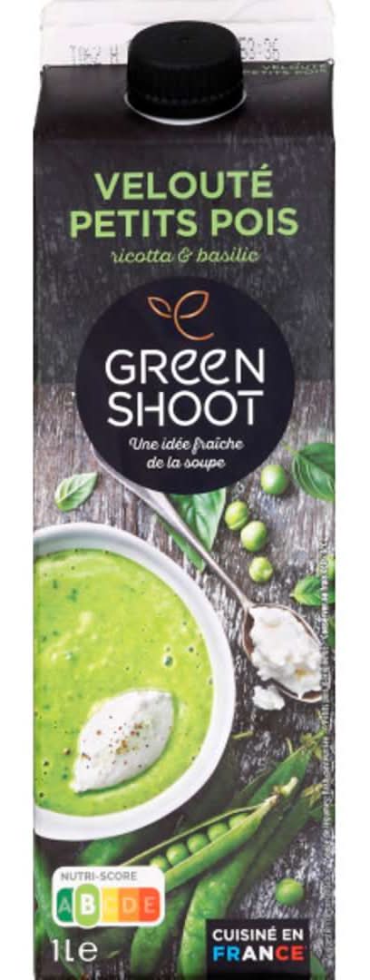 Greenshot - Velouté petits pois ricotta & basilic (1L)