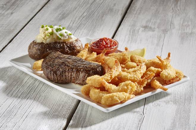 Steak and Crispy Shrimp | Postmates
