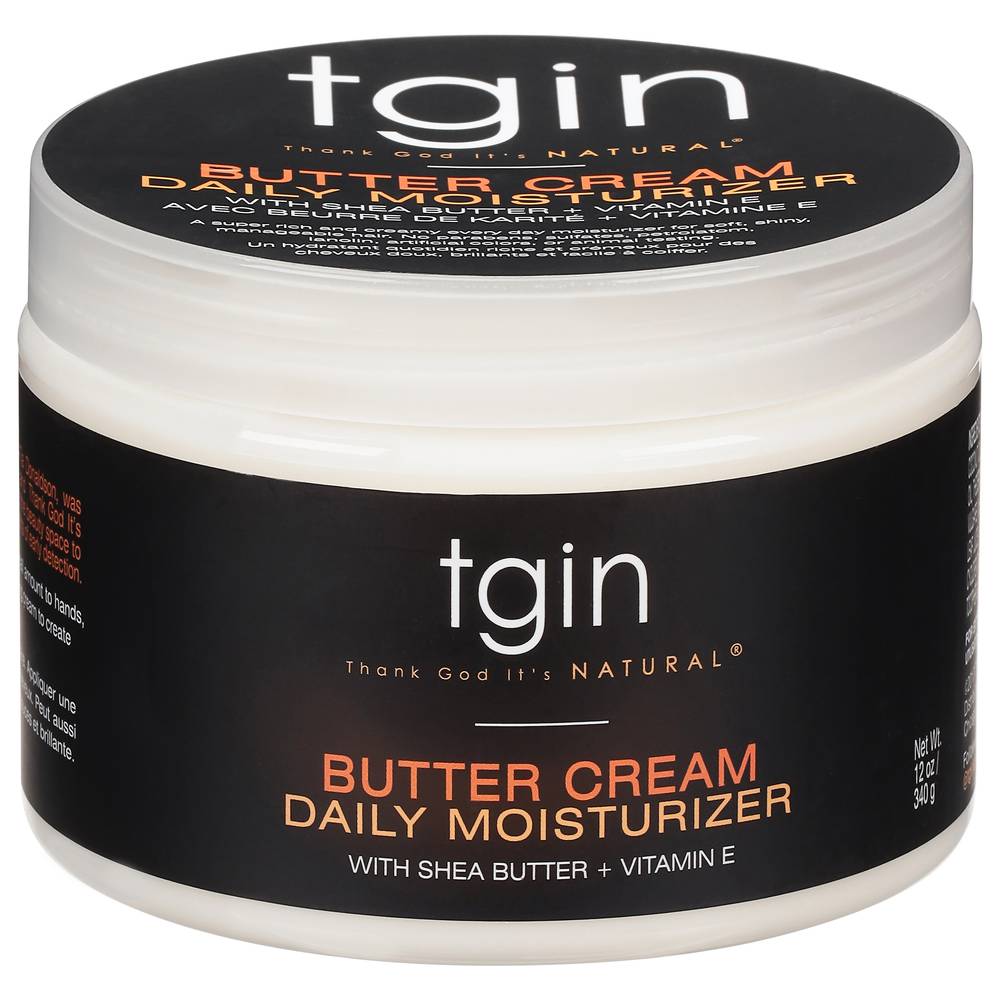 Tgin Butter Cream With Shea Butter Vitamin E Daily Moisturizer (12 oz)