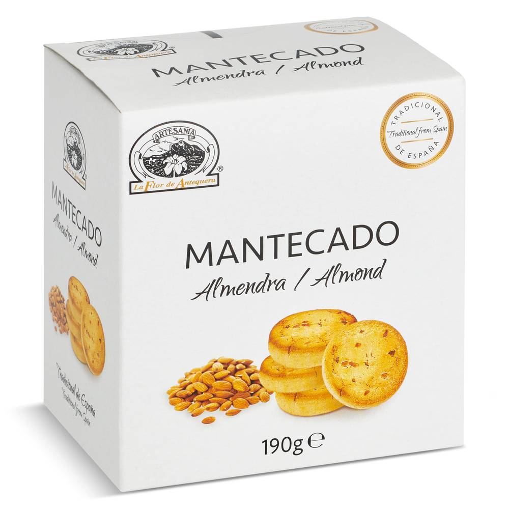 Mantecados De Almendra La Flor De Antequera Caja 190 G