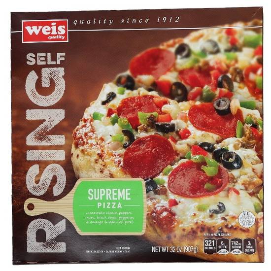 Weis Quality Self Rising Pizza Supreme (32 oz)