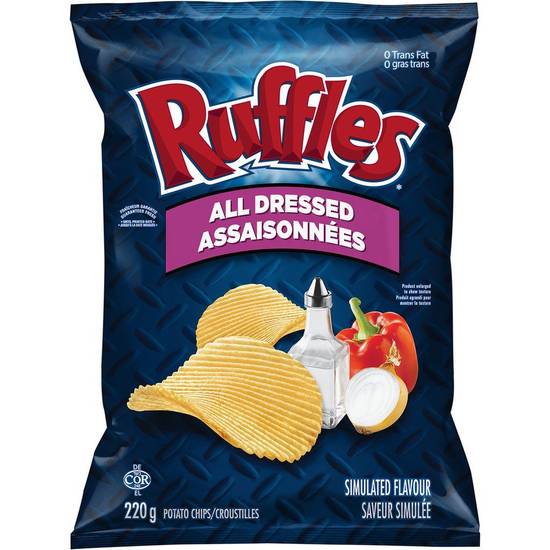 Ruffles Potato Chips, All Dressed (200 g)