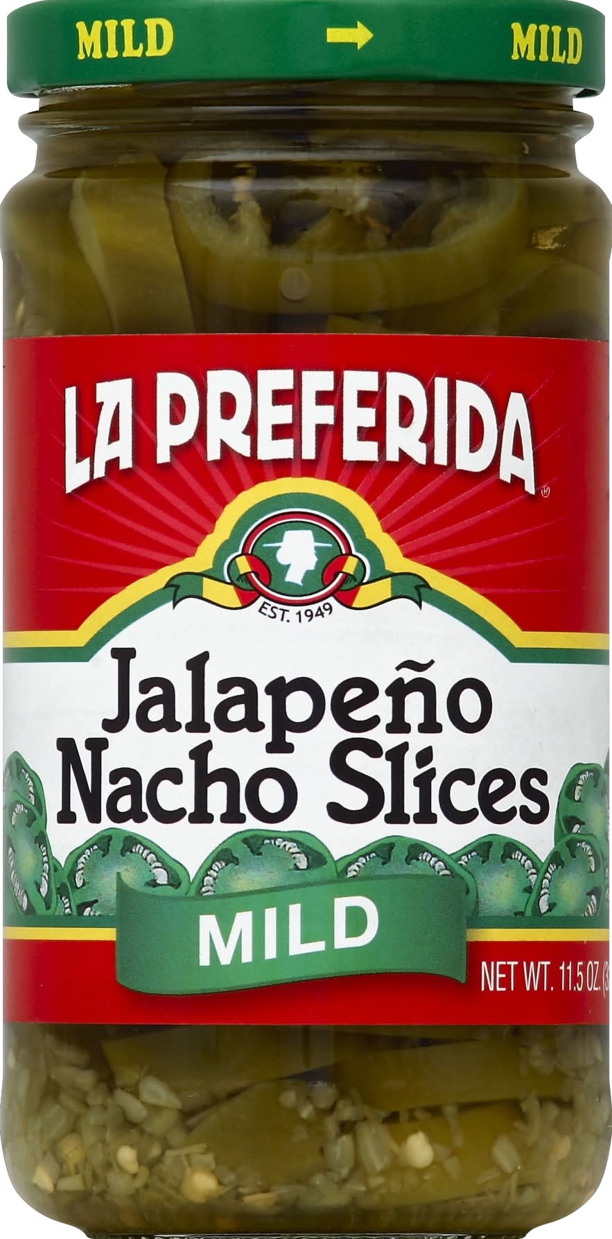 La Preferida Mild Jalapeno Nacho Slices (11.5 oz)