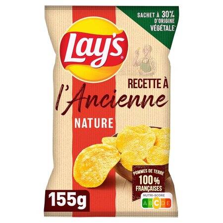 Chips recette à l'ancienne Lay's - le paquet de 155g