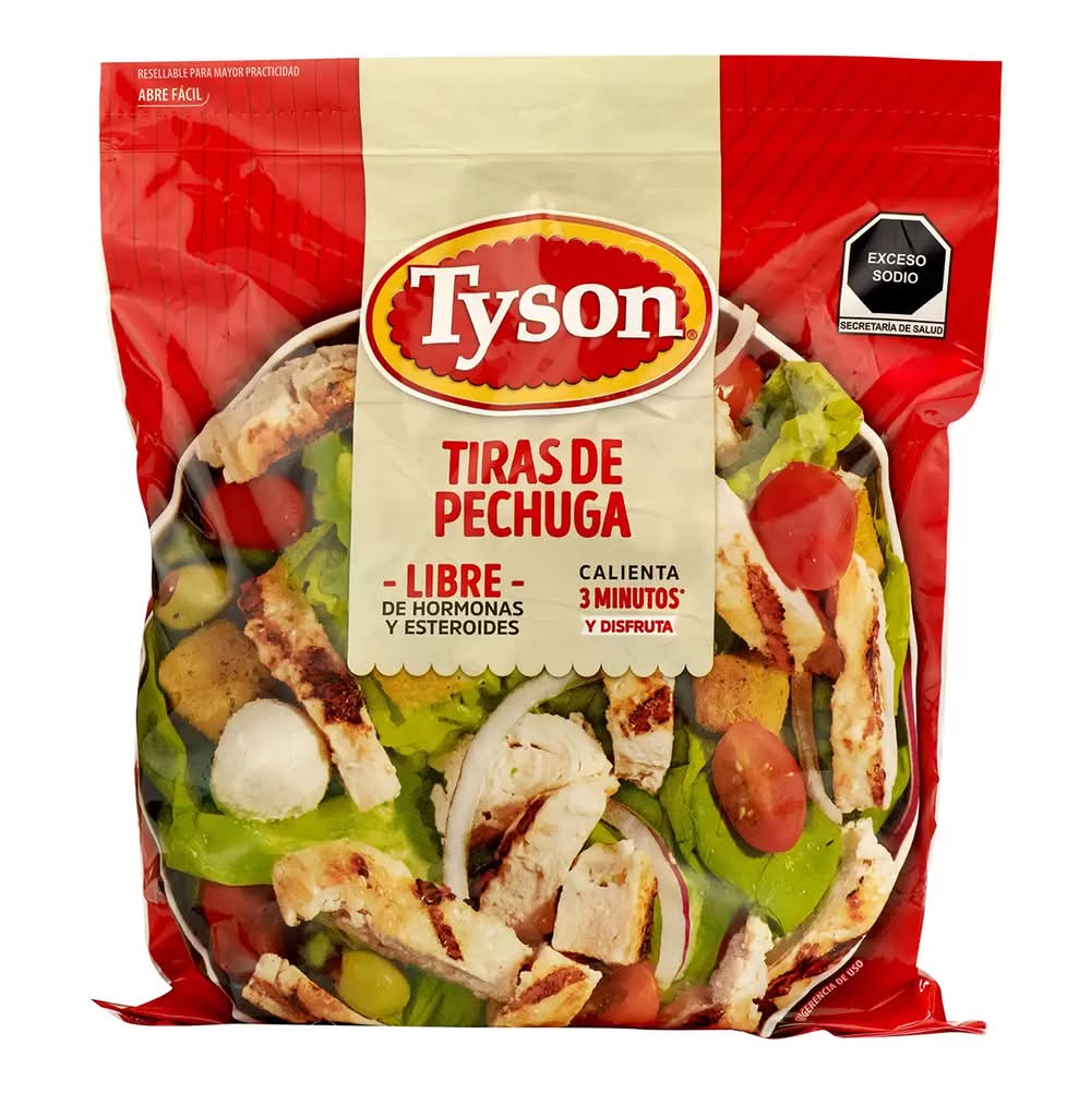 Tyson · Tiras de pechuga de pollo cocinadas (1,36 kg)