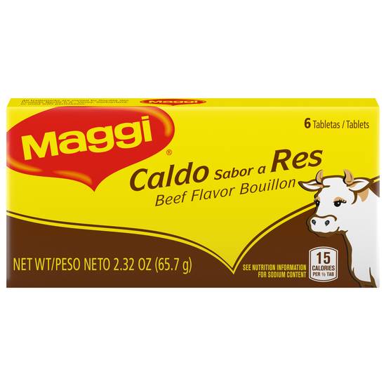 Maggi Beef Flavor Bouillon Tablets (6 ct)