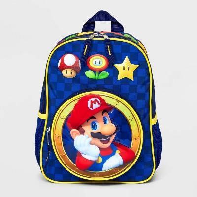 Super Mario Kids' Mini Backpack, Blue