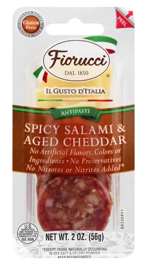 Fiorucci Spicy Salami and Aged Cheddar