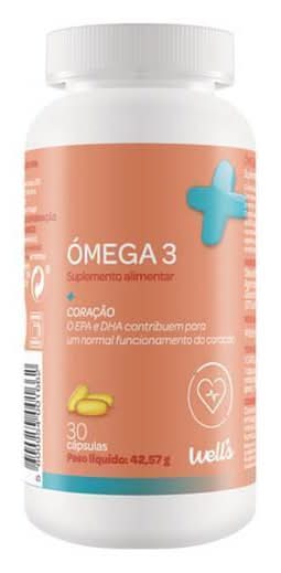 Suplemento Ómega 3 Well's emb. 30 cápsulas