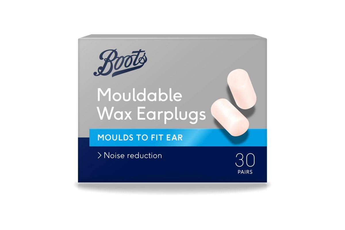 Boots Mouldable Wax Earplugs - 30 Pairs